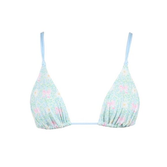 HEAVY MANNERS SOME VELVET MORNING DOUBLE STRING TOP - Picture 2 of 5